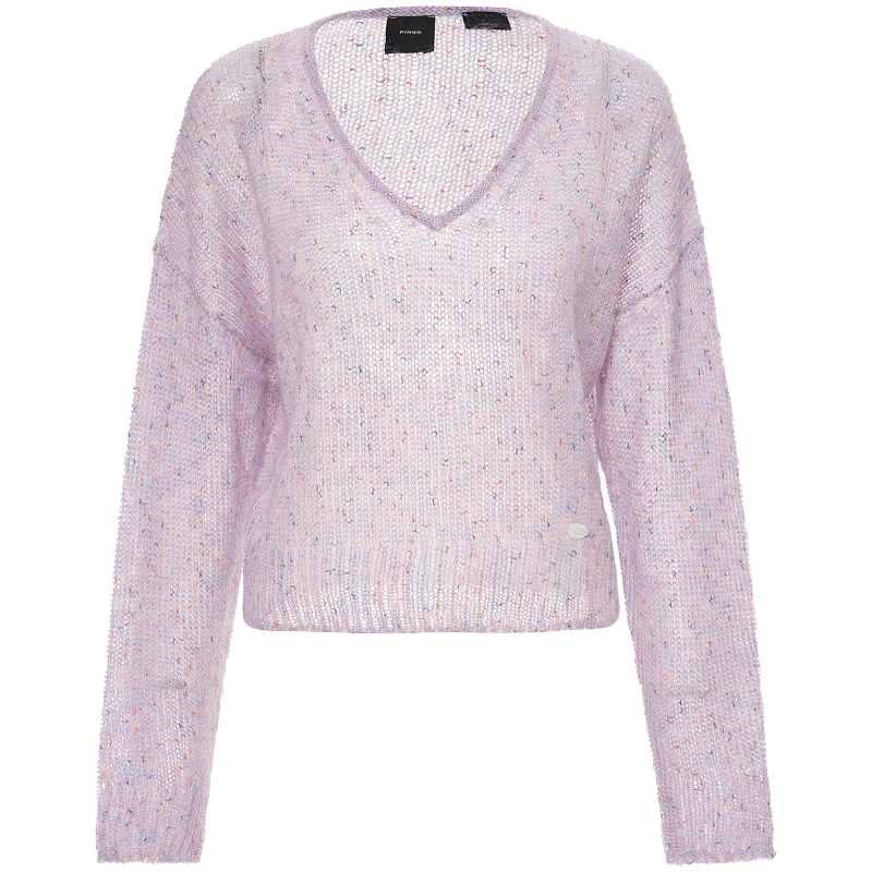 

PINKO Свитер женский Purple V-образный вырез Moderate Others