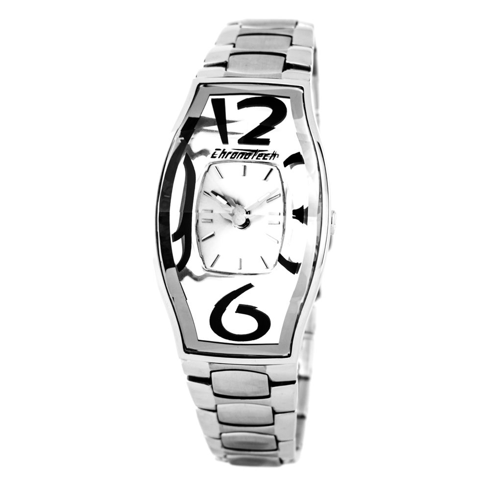 

Женские часы Chronotech Steel, серебряный