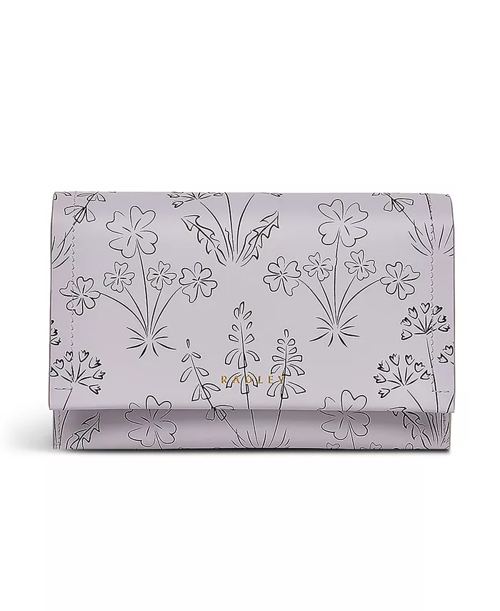 

Кошелек на кнопке Wild Flowers Radley London, зеленый