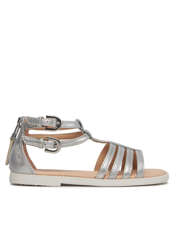 

Сандалии J Sandal Karly Girl J7235D 0QDAJ C1007 S Geox, серебряный