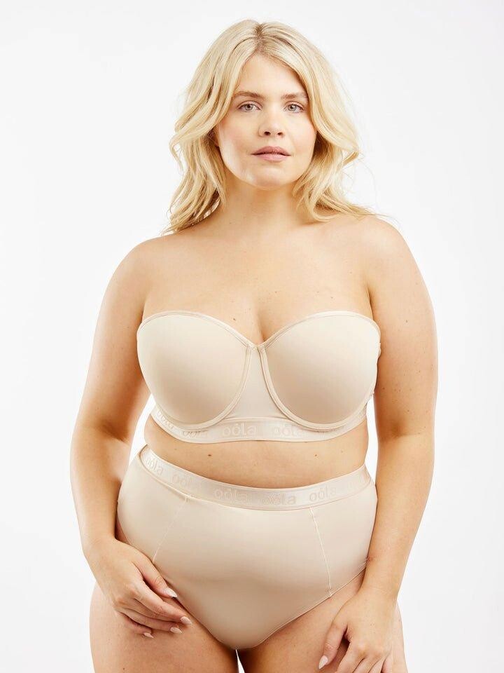 

Многофункциональный бюстгальтер без бретелек телесного цвета Oola Lingerie, нюд