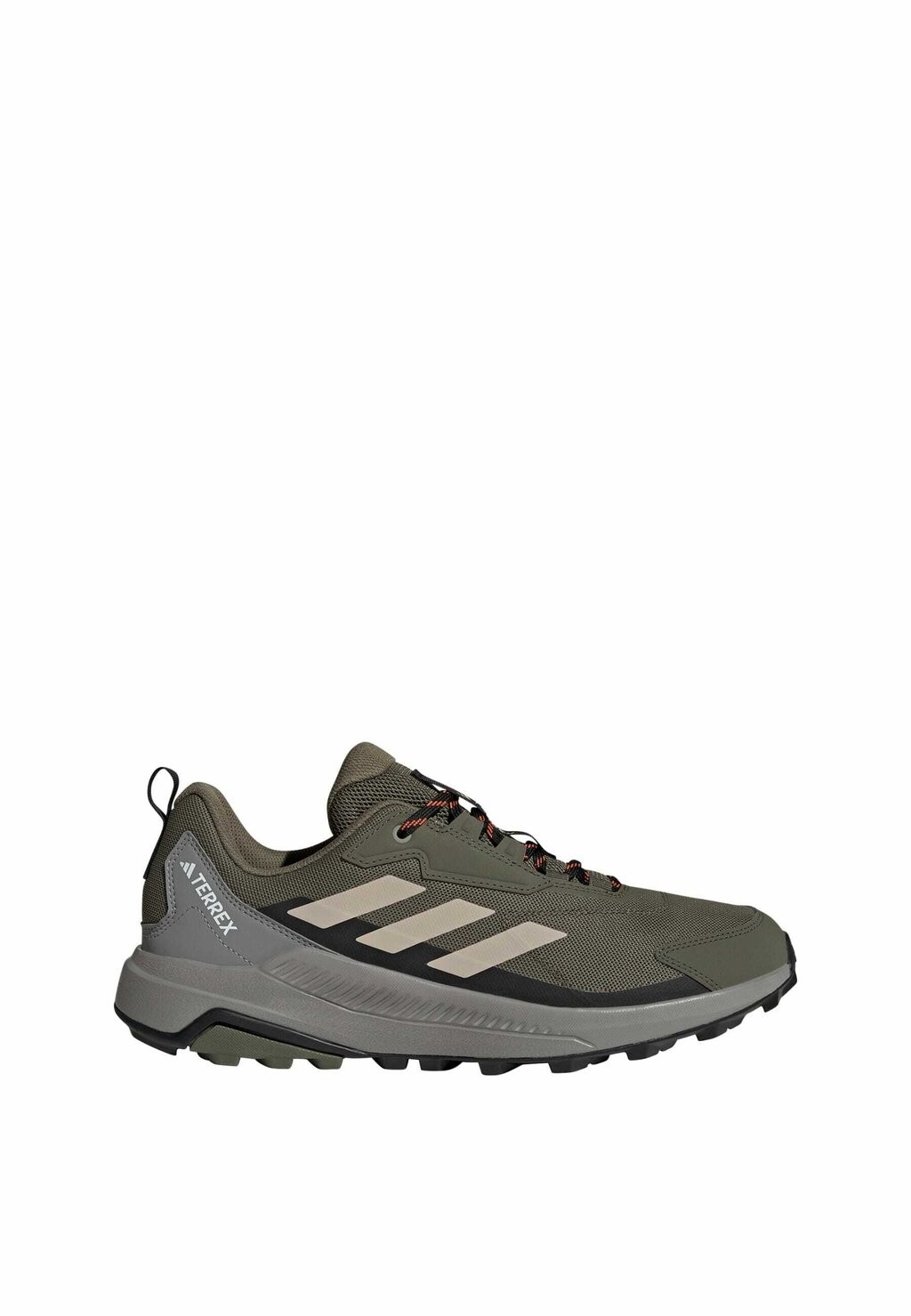 Кроссовки Anylander Adidas Terrex, оливковые слои бежевого цвета, черный цвет — фото 3