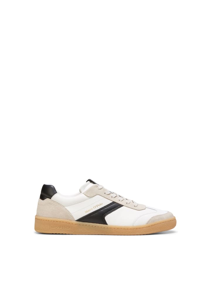 

Кроссовки на шнуровке Marc O'Polo, цвет white/black