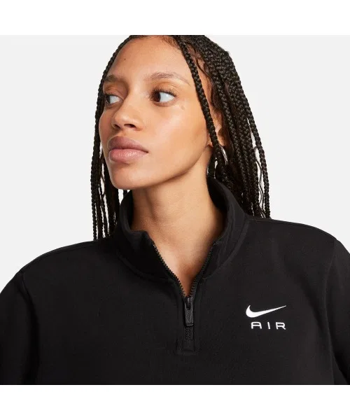 Топ Nike Sportswear Air Women's Fleece, флис, светло-зеленый — фото 3