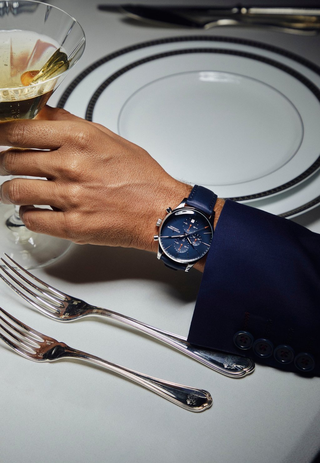 

Часы LONDON Jacques Lemans, синий