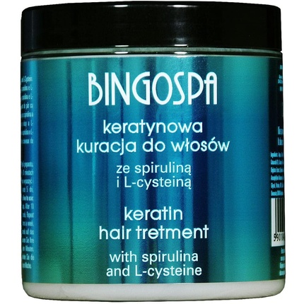 

Средство для волос Keratin Damaged Hair Treatment with Spirulina 250g