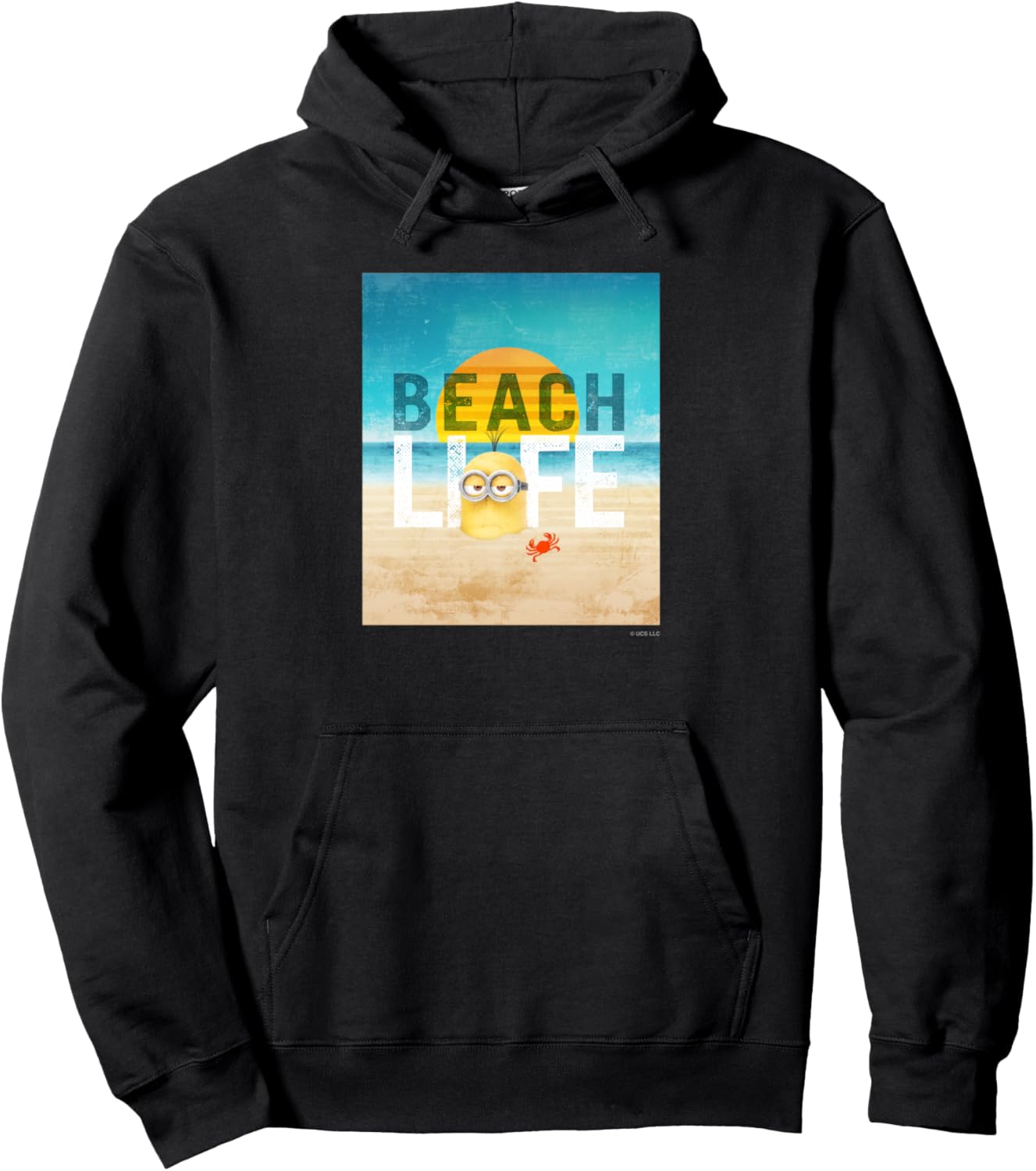 

Худи Minion Beach Life Minions, черный