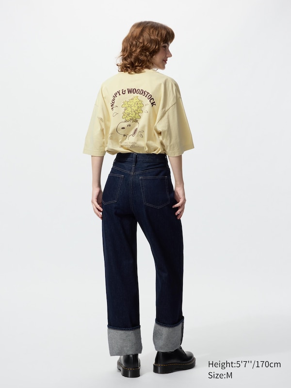 Футболка UT с графикой Peanuts Uniqlo, 41 yellow — фото 3
