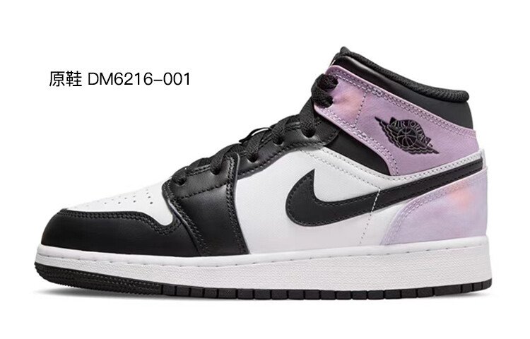 

Кроссовки Air JORDAN 1 Vintage Basketball Shoes Women's Mid-Top Black White