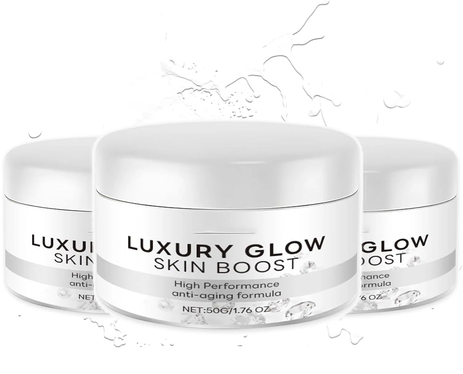Крем для лица — Антивозрастной «Luxury Glow Skin Boost» с гиалуроновой кислотой Generisch