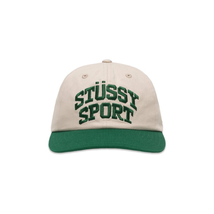 

Бейсболка Stussy Mid-Depth Sport Snapback, цвет Natural