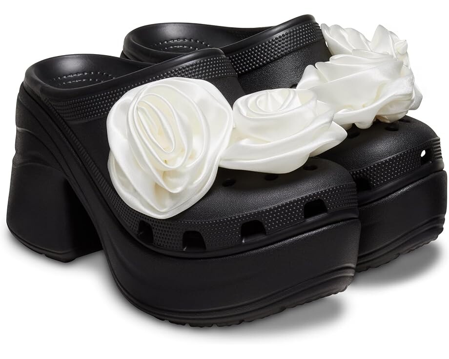 

Сабо Crocs Embellished Siren Clogs, черный