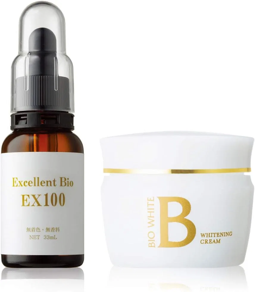 Набор крем и сыворотка для лица EBiS Bee White Cream и Excellent Bio EX100 33 мл