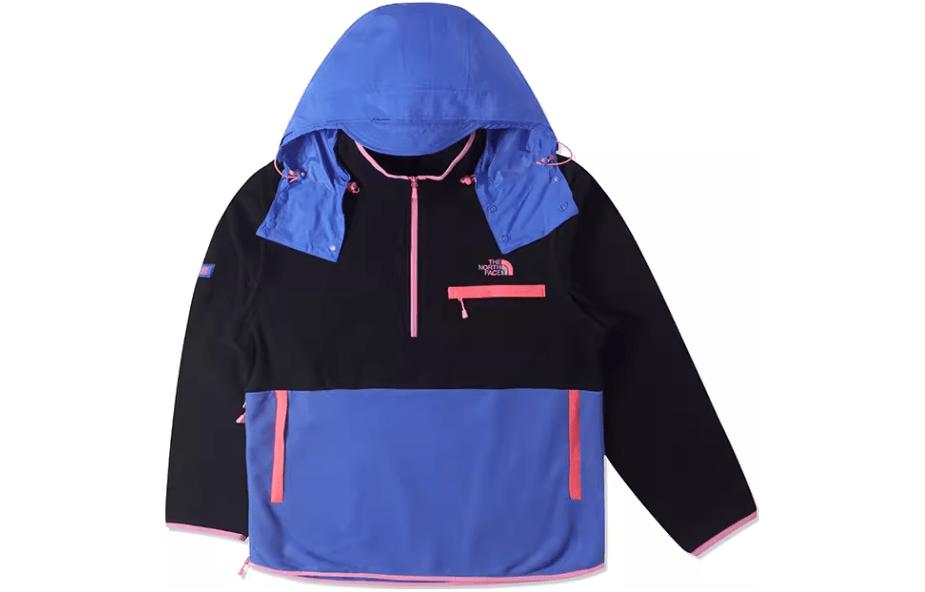 

THE NORTH FACE Куртка унисекс с бархатной текстурой, Black Blue