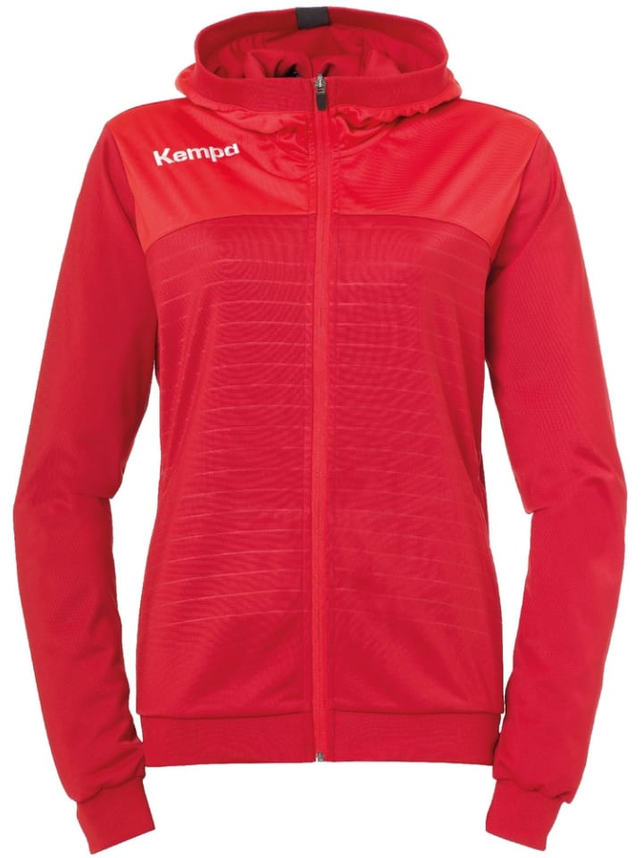 

Женская куртка с капюшоном Emotion 2.0 красного цвета Kempa