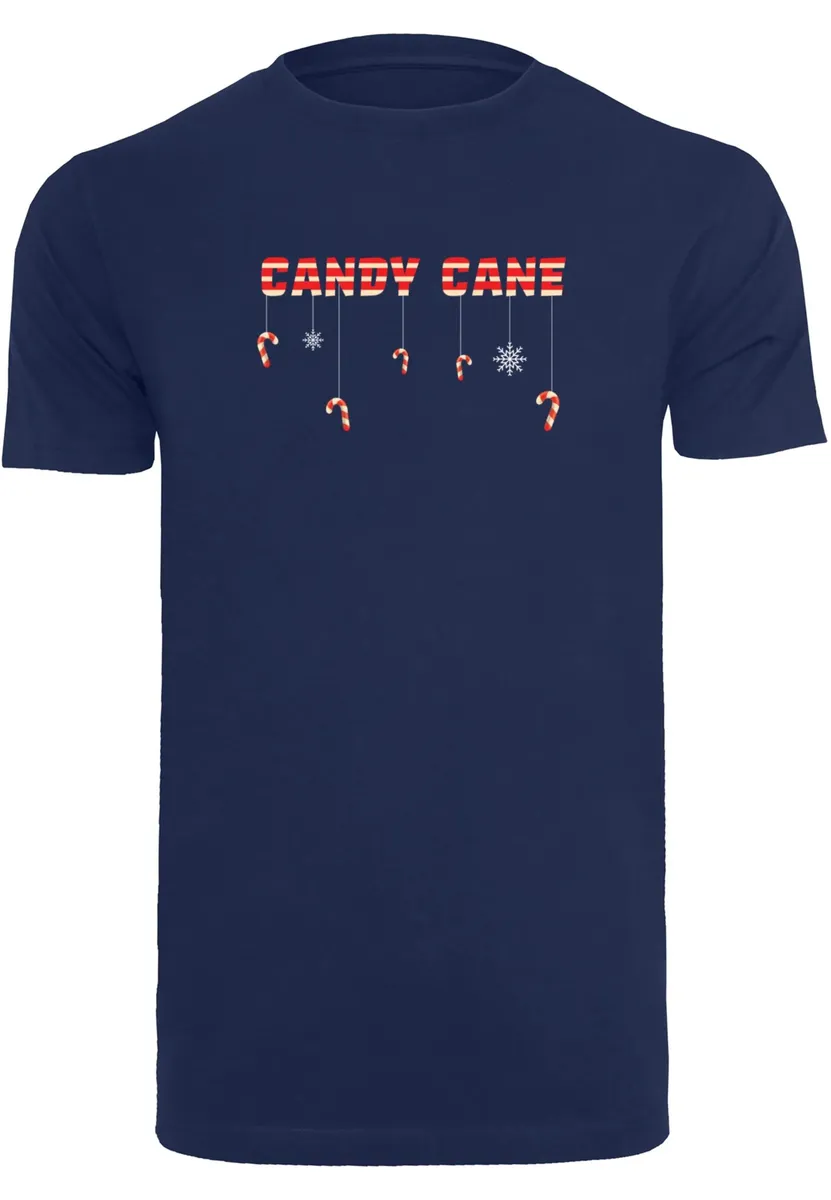 

Футболка Merchcode "Мужская футболка Merchcode Candy Cane с круглым вырезом", синий
