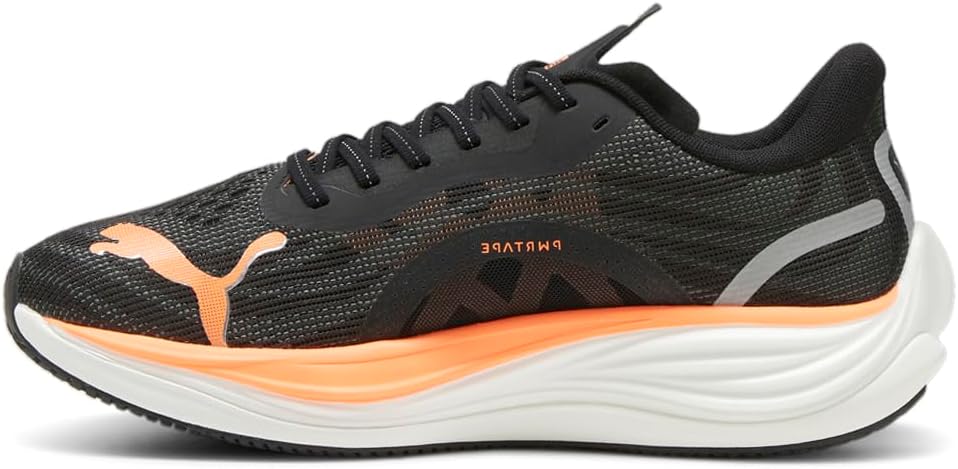Беговые кроссовки PUMA для мужчин, черный/серебряный — фото 4