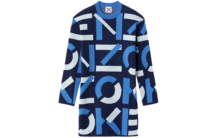 

Футболка Sport Monogram Jacquard KENZO, разноцветная