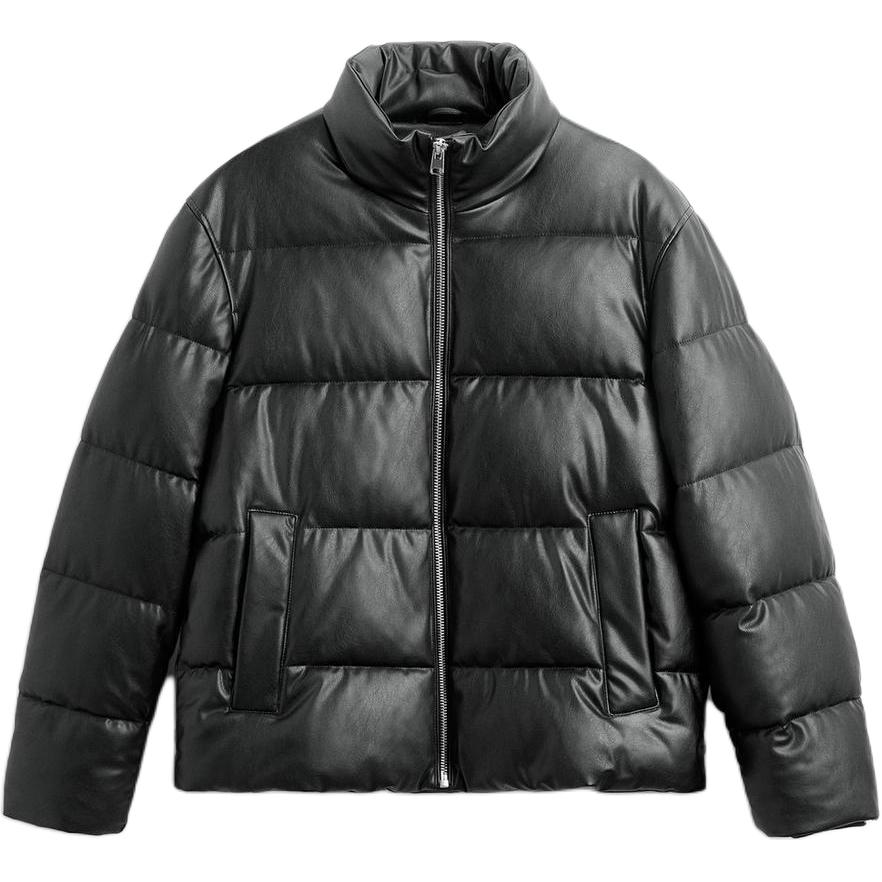 

ZARA Пуховик мужской черный, Black