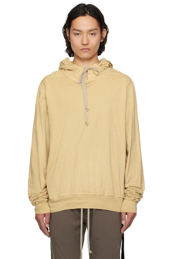 

Бежевый Hollywood Oversize Hoodie Rick Owens DRKSHDW