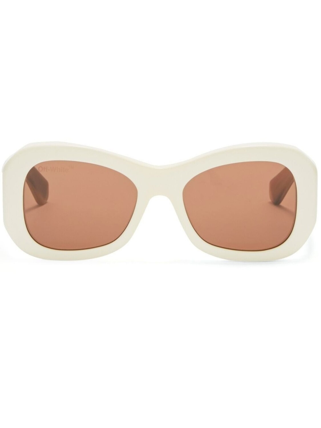 

Off-White Eyewear солнцезащитные очки с логотипом, коричневый