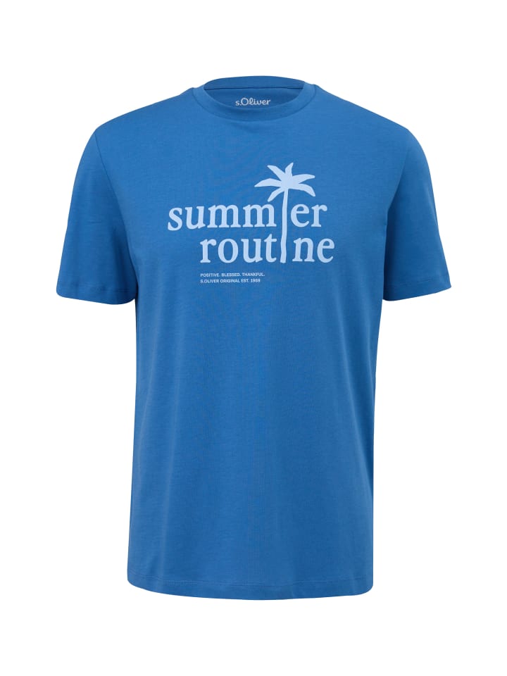 

s.Oliver Футболка 54D2 темно-синего цвета, Синий, s.Oliver Футболка 54D2 темно-синего цвета