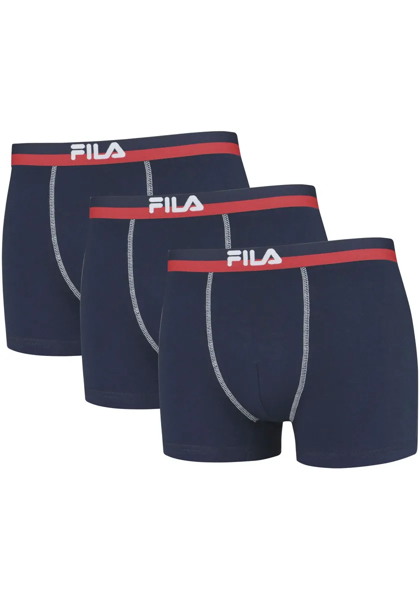 

Трусы-боксеры Fila (упаковка, 3 шт.), цвет морской волны