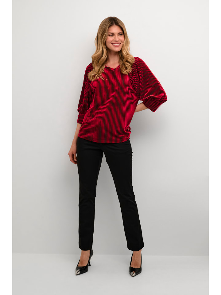 

Блузка Kaffe, цвет haute red