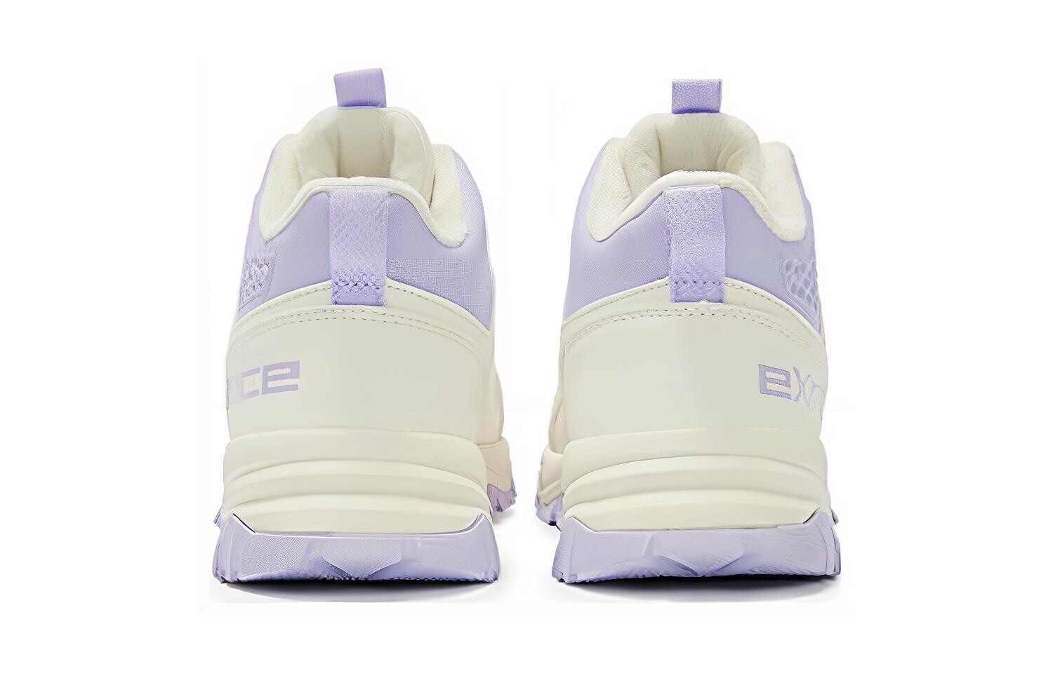 Кроссовки XTEP Kids Lifestyle Shoes GS Low-top White/Purple, белый/голубой — фото 4
