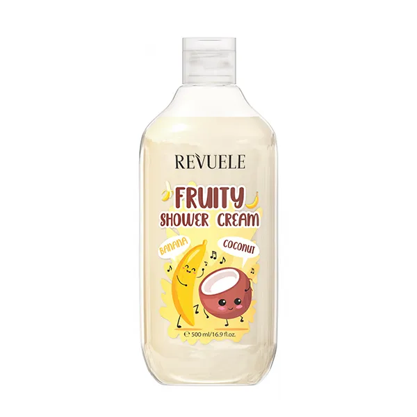 

Банановый и кокосовый крем Shower Cream Revuele, 500 ml