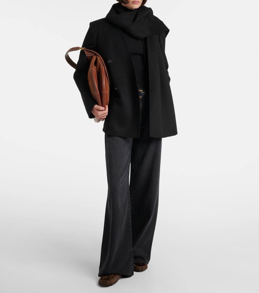 Гофрированные водительские туфли из телячьей кожи Tod's, Nero+Sepia — фото 3