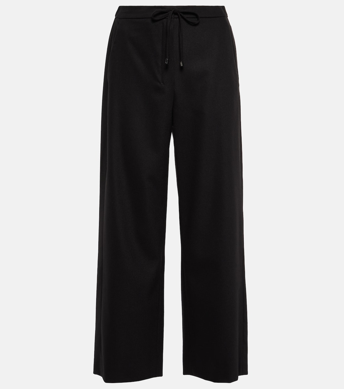 

Широкие брюки из натуральной шерсти Floria S Max Mara, Nero