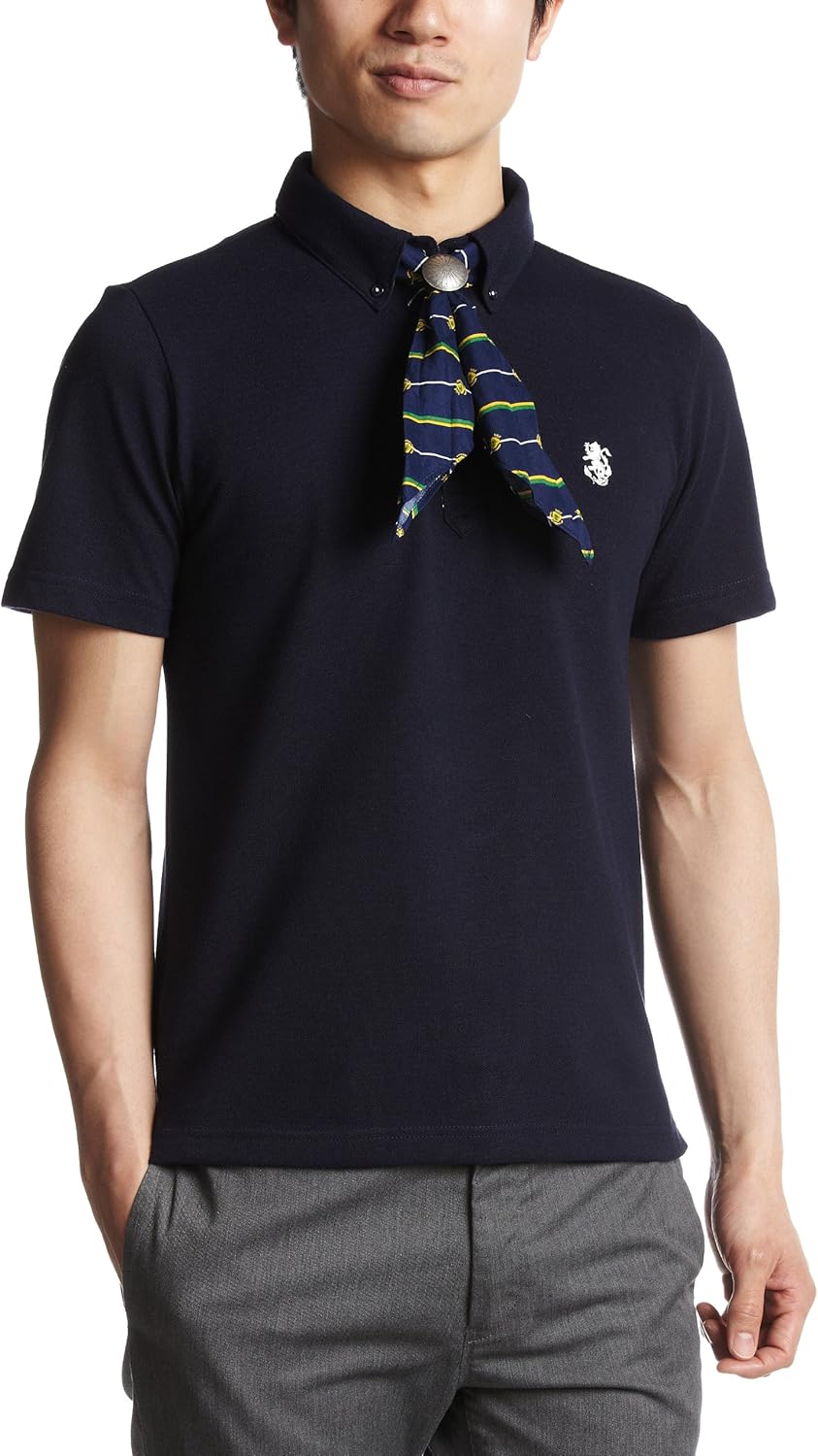 

Розовая рубашка-поло из пончи с застежкой на пуговицы и банданой Pincponc