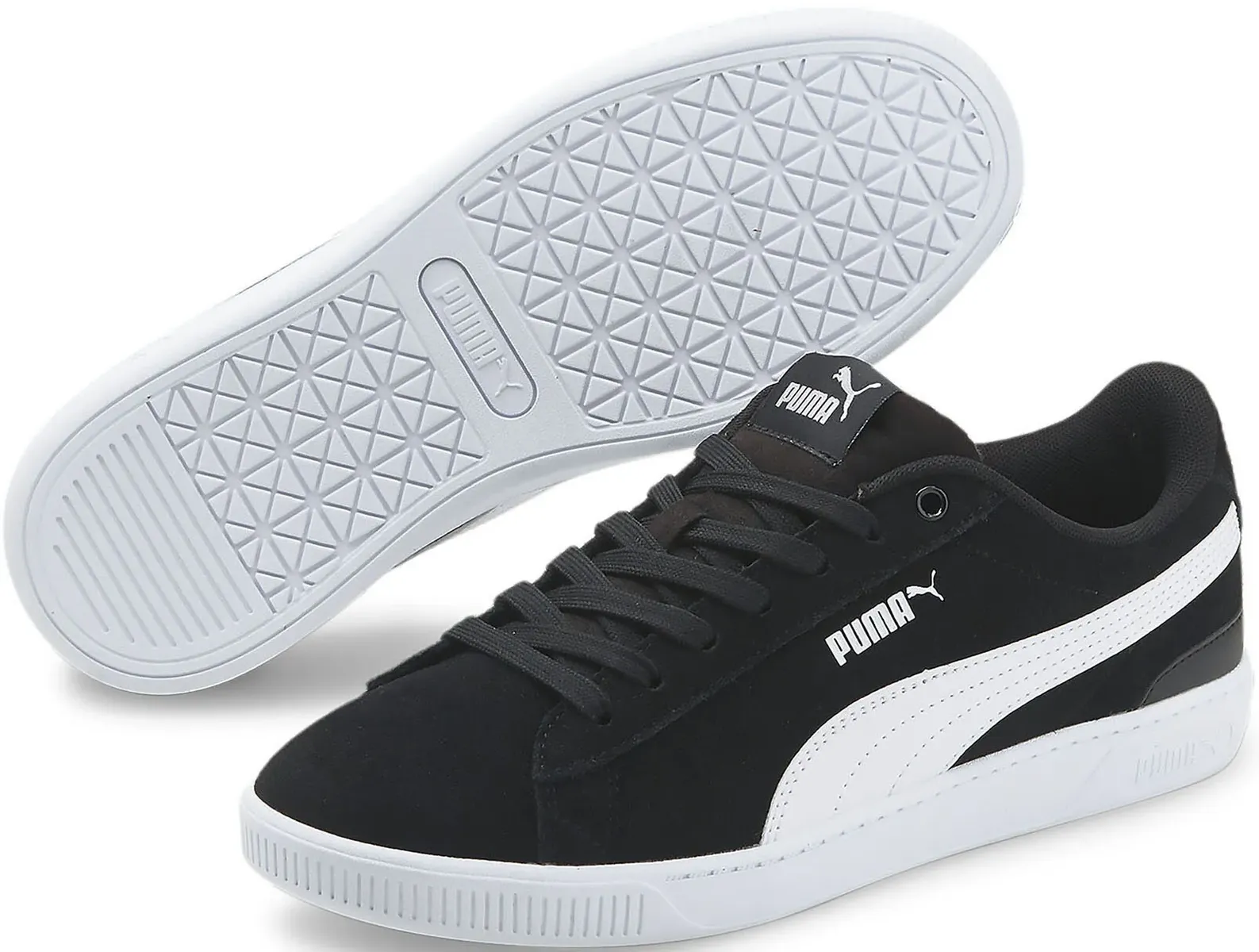 Кроссовки PUMA "VIKKY V3", цвет Puma Black- Puma White- Puma White- Puma Silver