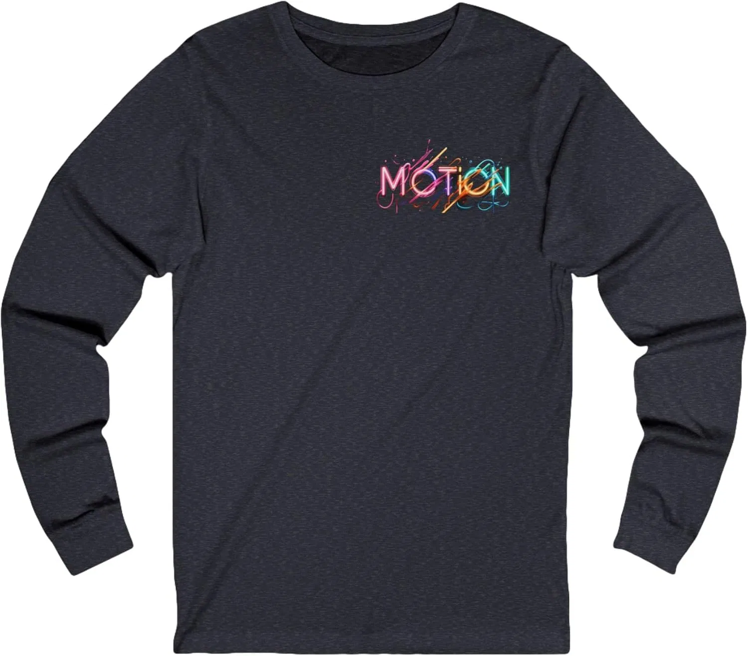 Футболка с длинным рукавом Motion Wear, Heather Navy