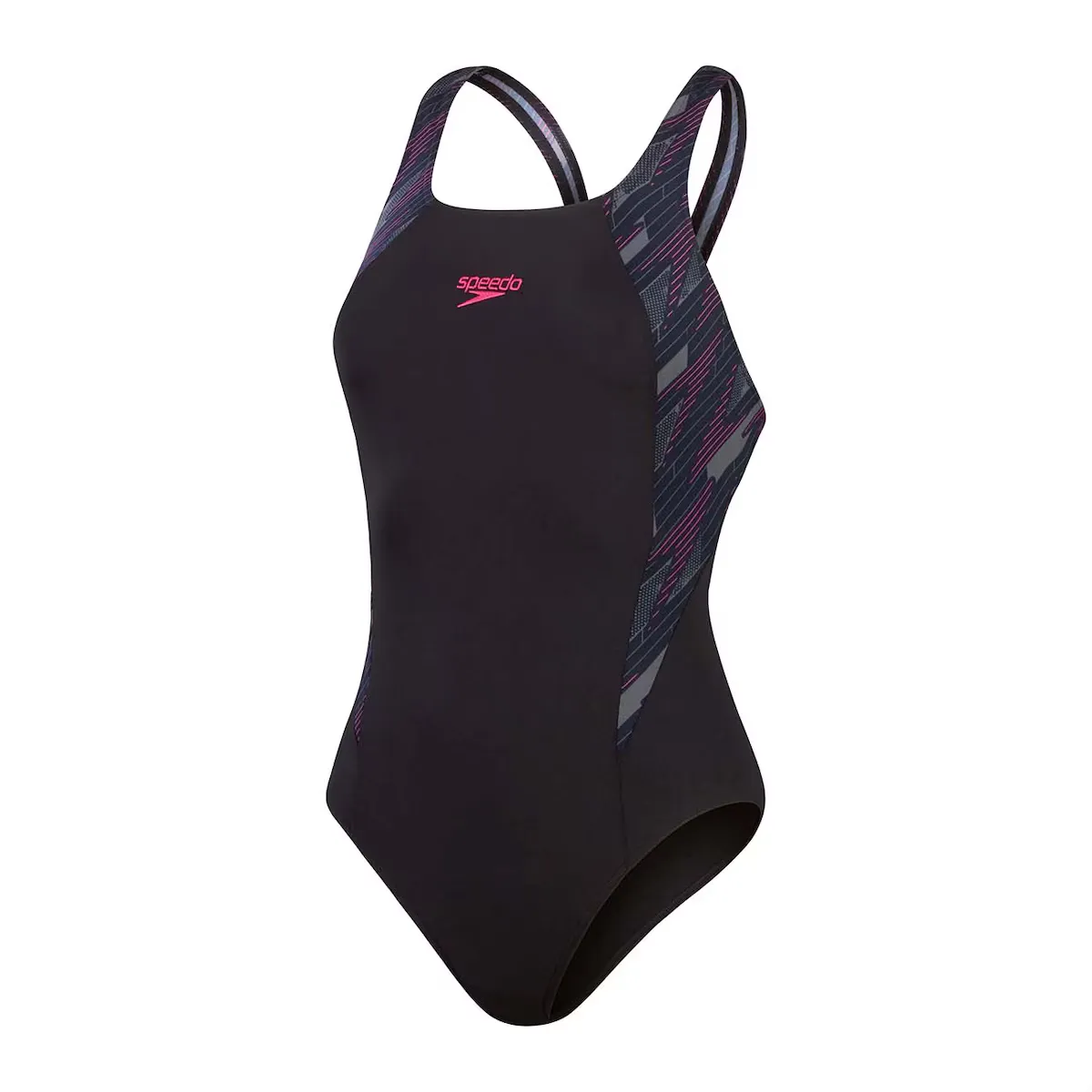 

Женский купальник Speedo Hyperboom Splice Muscleback, фиолетовый