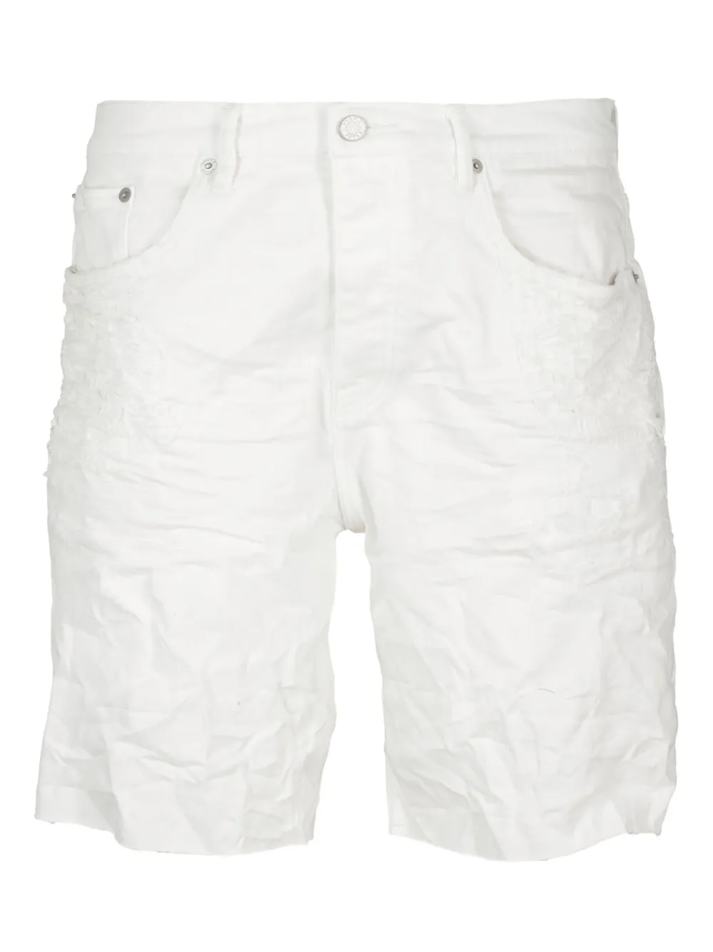 

Шорты с нашивкой-логотипом Purple Brand, белый