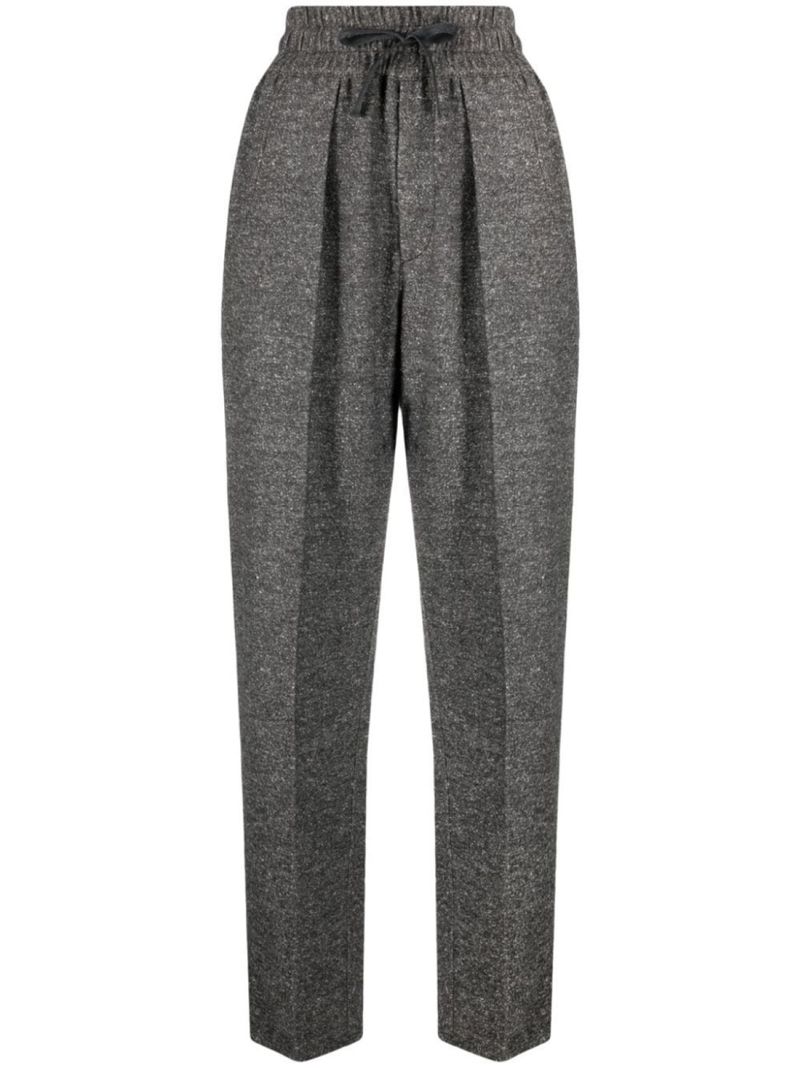

Marant Étoile зауженные брюки Miroki с кулиской, серый
