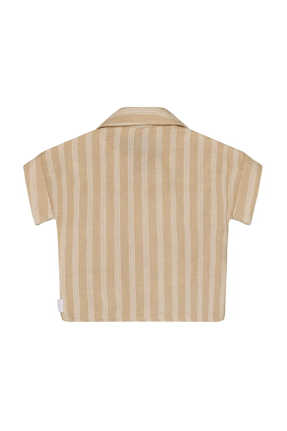 Рубашка на пуговицах стандартного кроя Noppies, Beige/Sand — фото 2