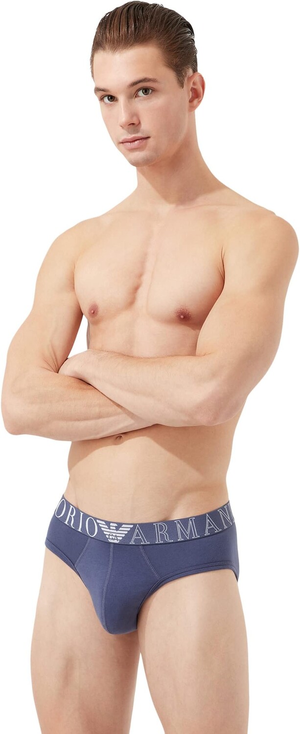 

Трусы Emporio Armani The New Icon Brief, цвет Denim