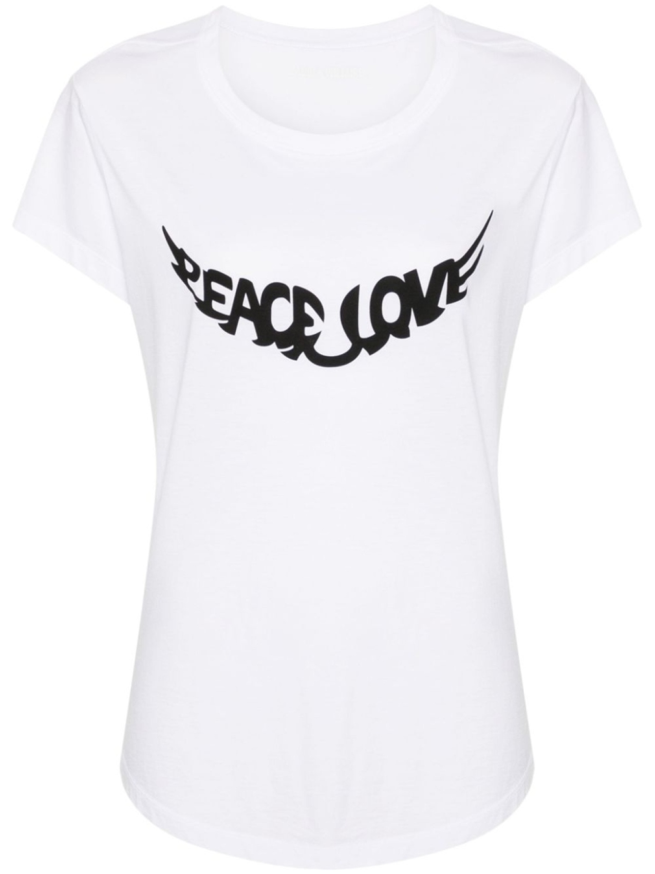 

Zadig&Voltaire футболка Walk Peace Love с принтом, белый