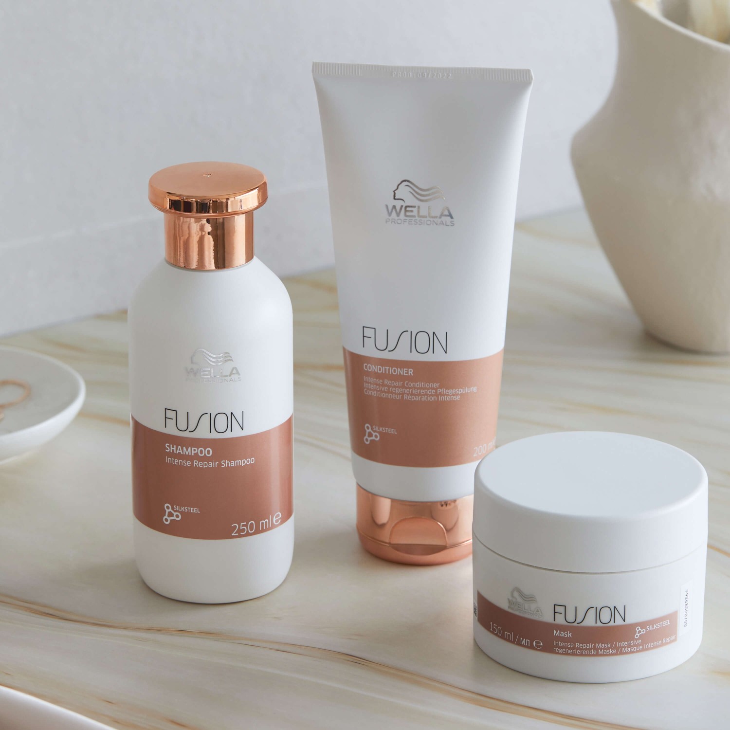 Шампунь fusion intense repair Wella Professionals, объем 250 мл — фото 4