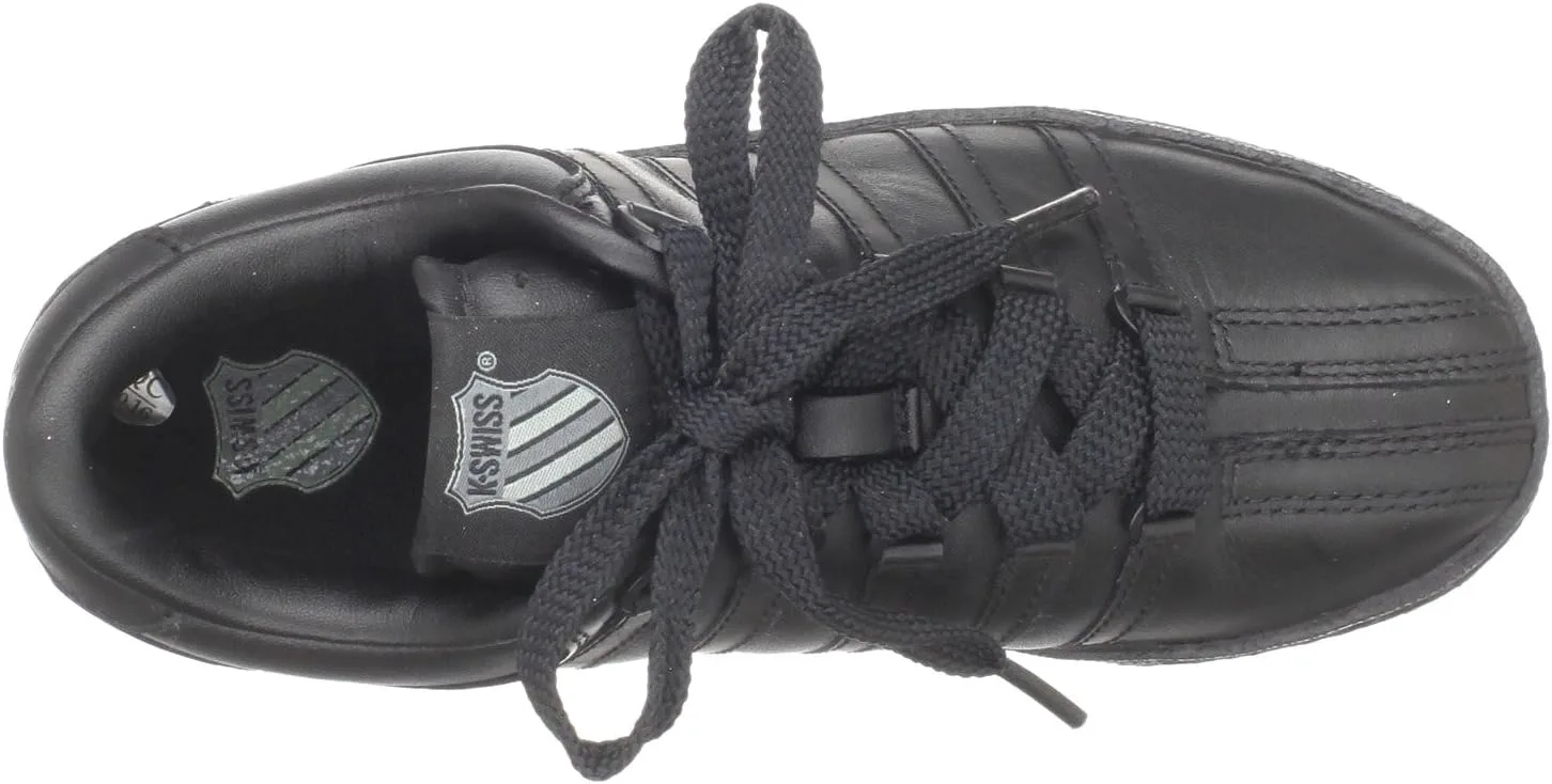 Кроссовки K-Swiss 801 Classic (для детей постарше), черный — фото 4