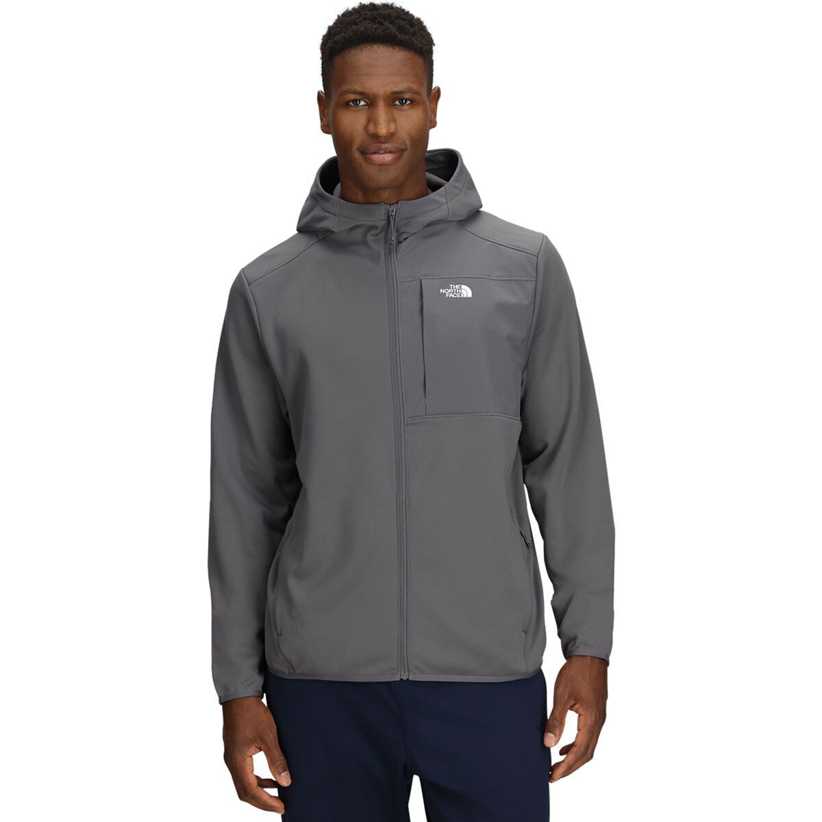 

Куртка TNF Performance Fleece с молнией и капюшоном The North Face, цвет smoked pearl