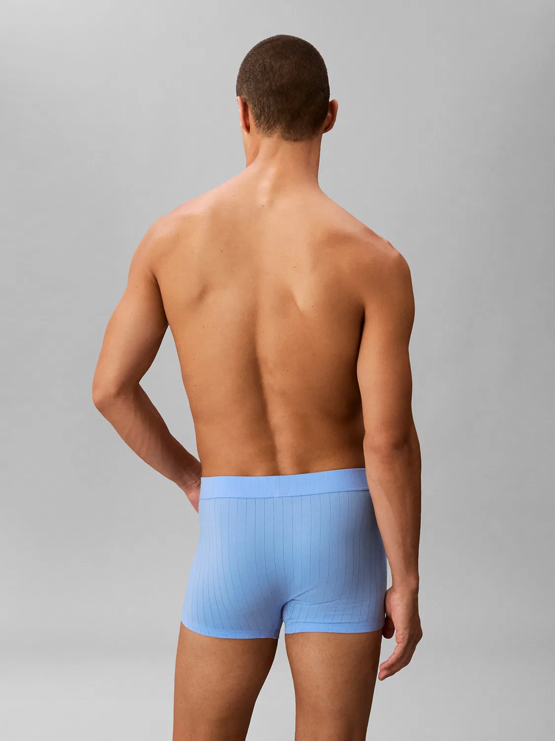 Боксерские шорты Calvin Klein синего цвета — фото 4