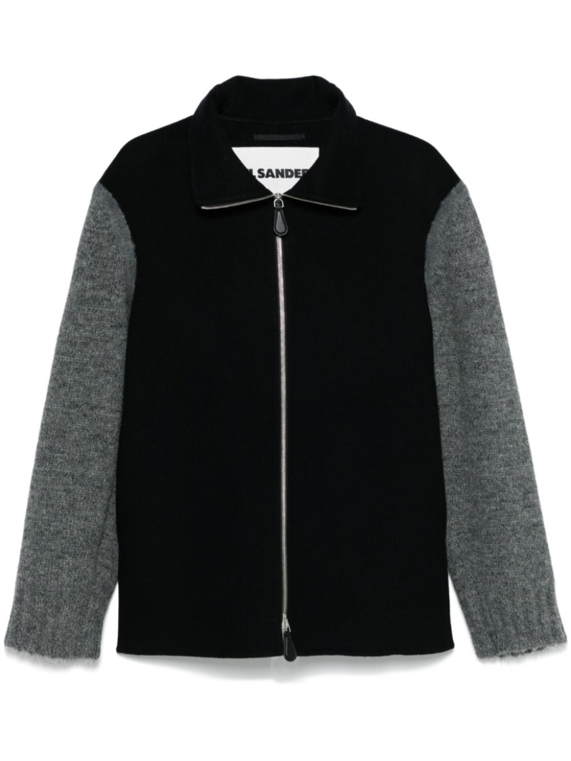 

Jil Sander куртка в стиле колор-блок, черный