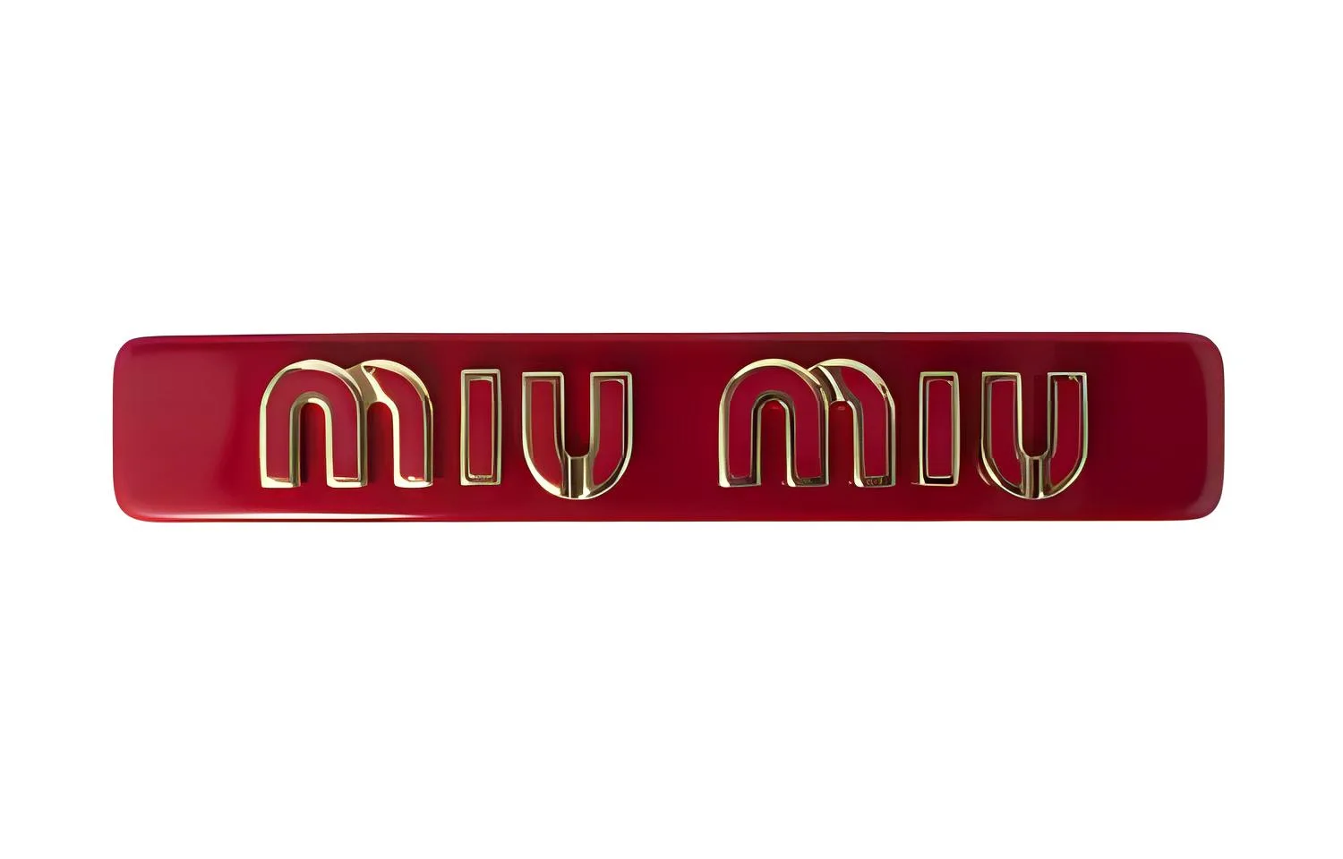 Женские заколки для волос MIU MIU, красный