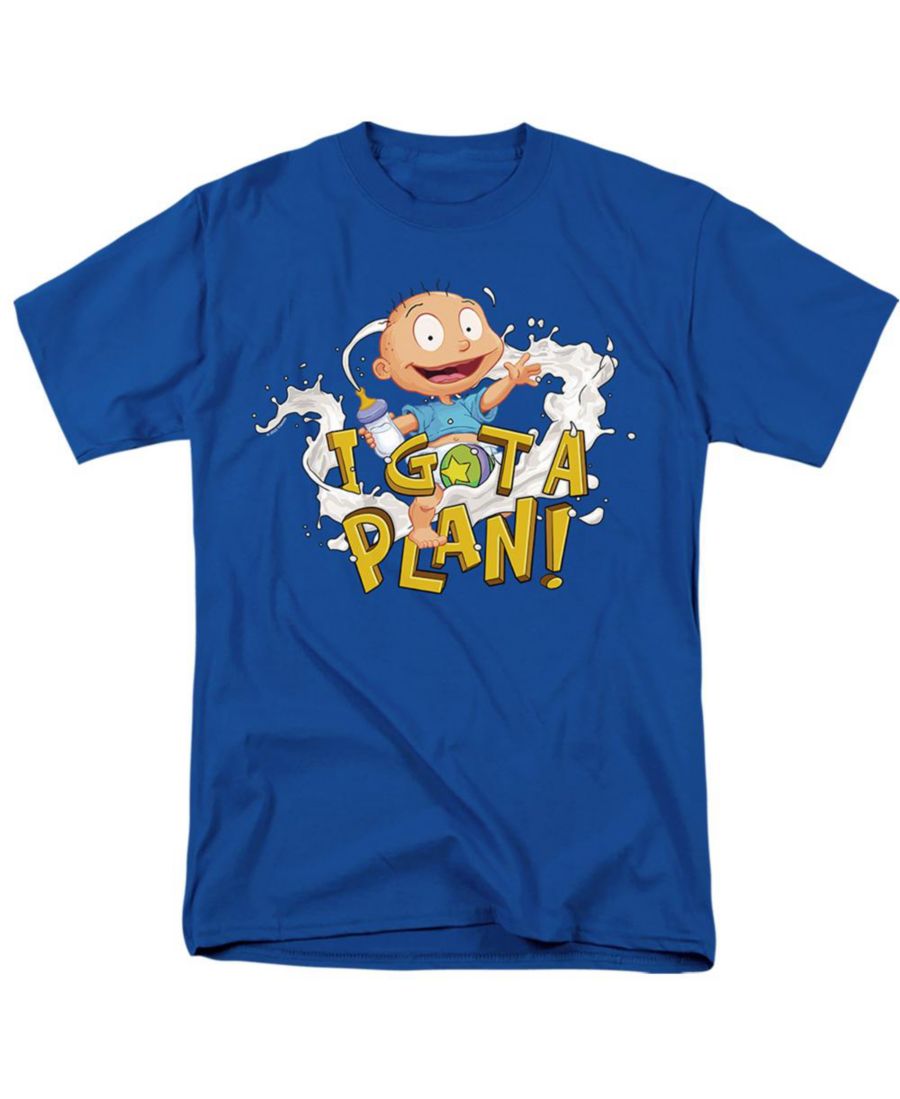 

Мужская футболка Tommy Pickles Has A Plan Rugrats, Royal blue, Синий, Мужская футболка Tommy Pickles Has A Plan Rugrats, Royal blue