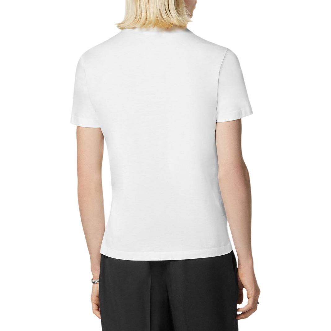 Футболка Medusa Head Cotton VERSACE, белая — фото 4