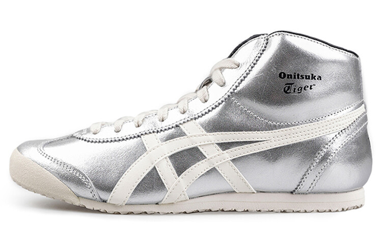 

Кеды Onitsuka Tiger Mexico Mid Runner Lifestyle Unisex, серебристый, Серый, Кеды Onitsuka Tiger Mexico Mid Runner Lifestyle Unisex, серебристый